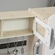 image 8 of HOMCOM Luxury Kitchen Playset with Accessories Pretend Cooking Set White
