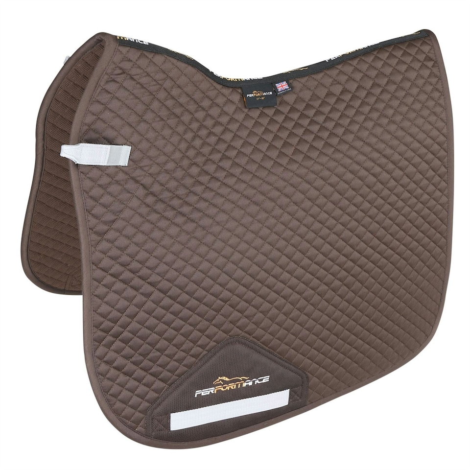 image 1 of Shires Performance Dressage Saddlecloth Red | Size: 17-18 Inch
Colour: Raspberry