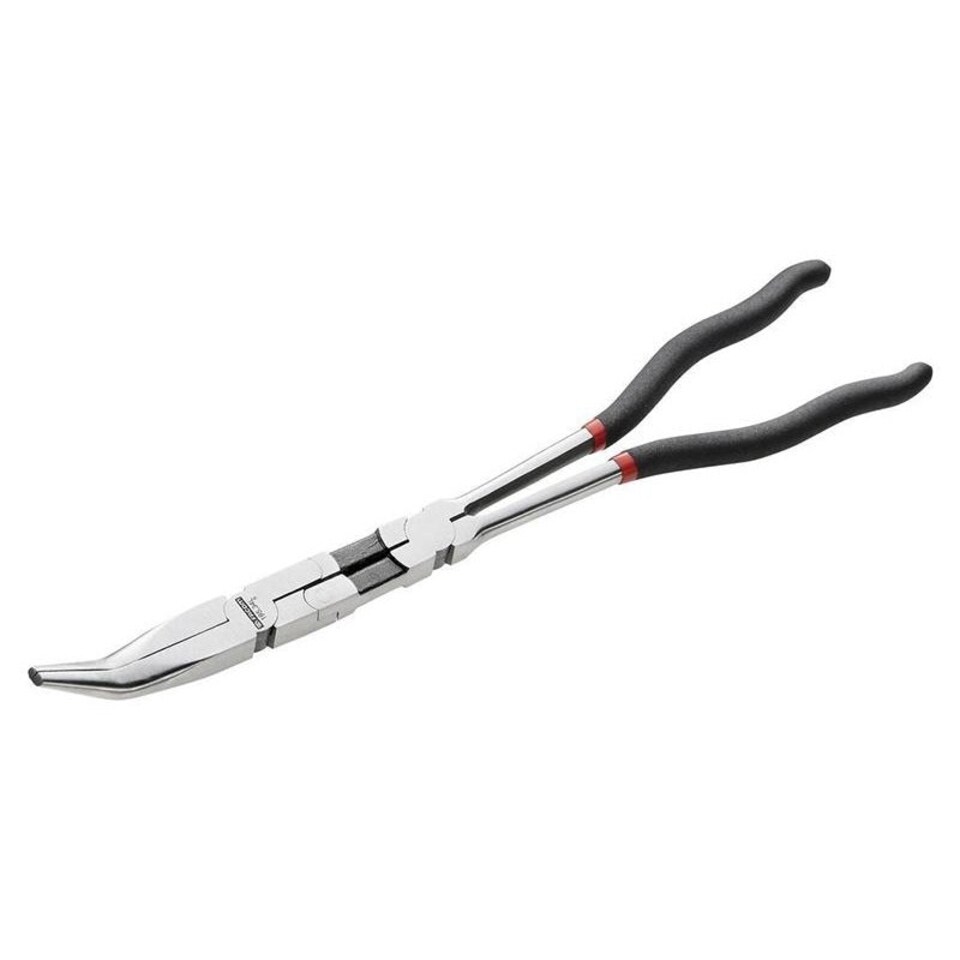 Facom Double Jointed Extra Long Half-round Nose Pliers 45 Angle 340mm - Multi Colour - One Size