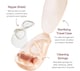 image 3 of Munchkin Nipple Shield 24mm Breastfeeding Milk Flow Visibility