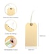 image 3 of Pack of 20 Manila Luggage Strung Tags 60 x 120mm