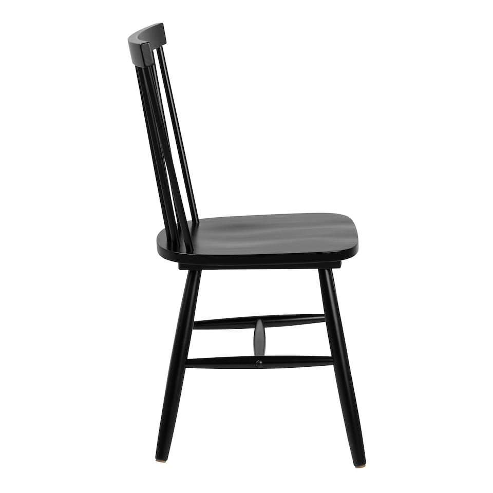 image 1 of Riano Dining Chairs in Black Set of 2