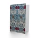 image 2 of William Morris Art Card Tulip and Rose Floral Pattern