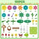image 3 of 191 PCS Flower Garden Building Toys for Girls STEM DIY Construction Playset for Kids