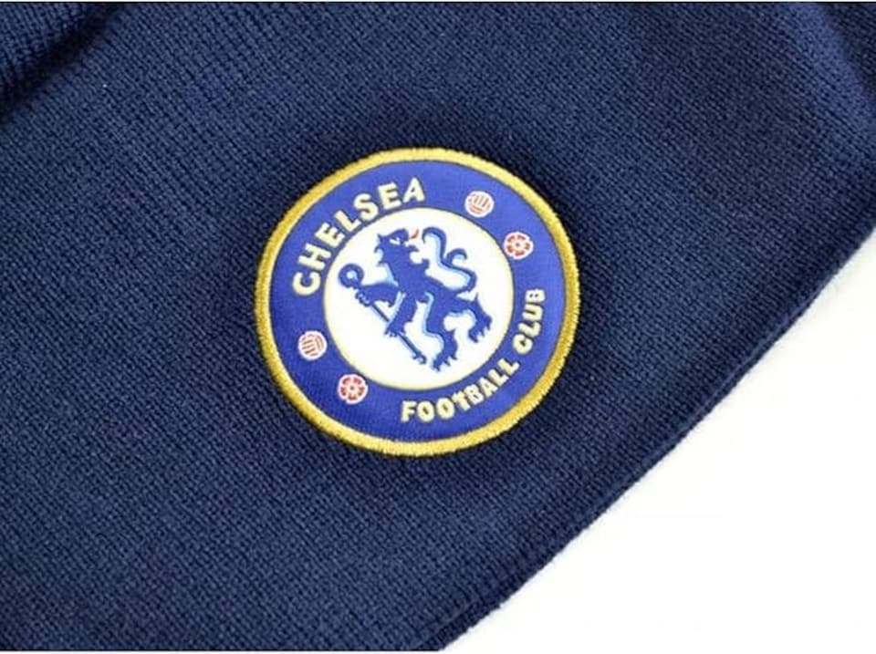 image 1 of Chelsea FC Roll Down Navy Hat Blue
