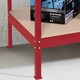 image 5 of Red Workbench Heavy-Duty Steel Pegboard Drawer Red