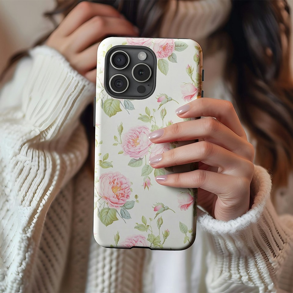 image 1 of Englsh Rose Phone Case | Pink | iPhone 12 Pro Max
Slim | iPhone 12 Pro Max
Slim