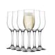 image 1 of LAV Nevakar Champagne Flutes - 195ml - Clear - Pack of 6