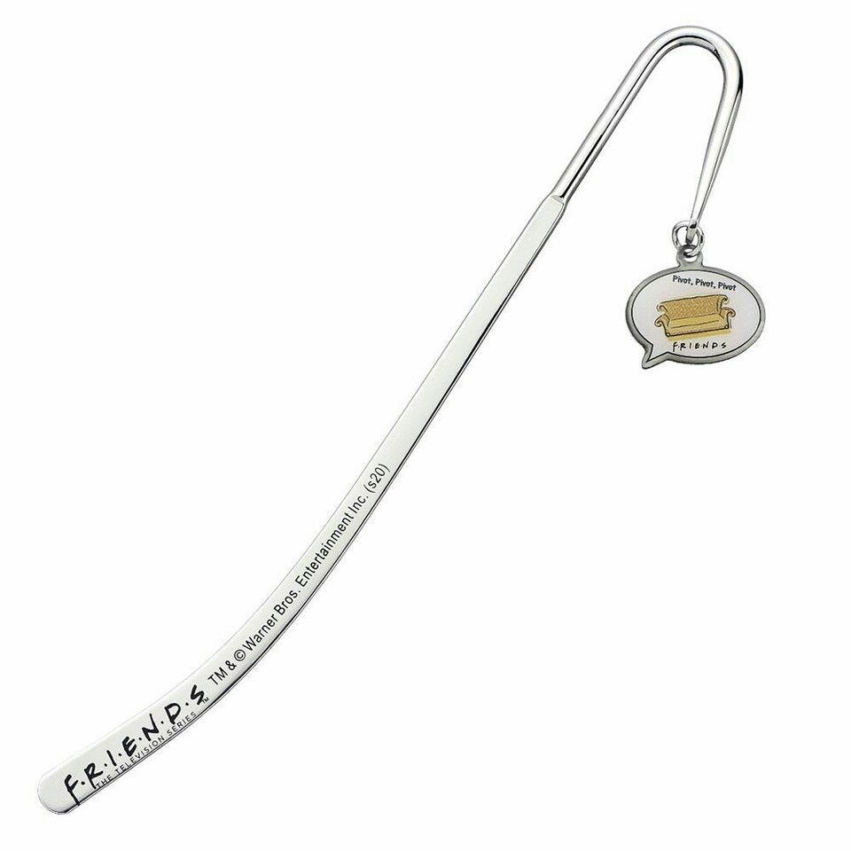 image 1 of Friends Pivot Bookmark - Silver - One Size