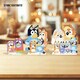 image 4 of Bluey & Bingo| Grannies| Heeler Family & Bluey Family Wedding Table Top Cardboard Cutouts - Pack of 3
