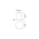 image 2 of Oracle Slim 50cm Non Dim 3000K Round Integrated LED Pendant Ceiling Light Brass 3250lm