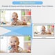image 6 of HELLOBABY HB6049 4.3 Inch LCD Display Baby Monitor - White