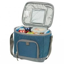 Insulated Cooler Bag Leakproof Thermal Food Storage | Blue | Teal Blue | 8L Tote Bag | 1
