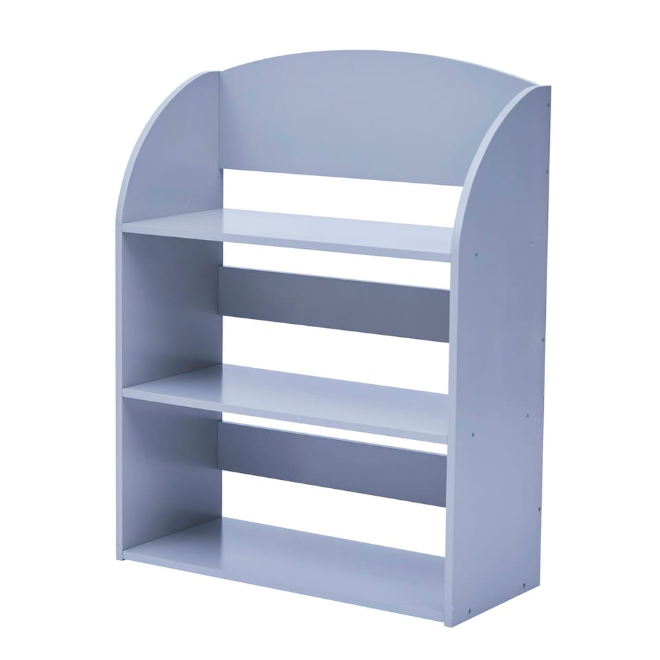 image 1 of Teamson Kids Children's 3 Shelf Bookcase, Grey