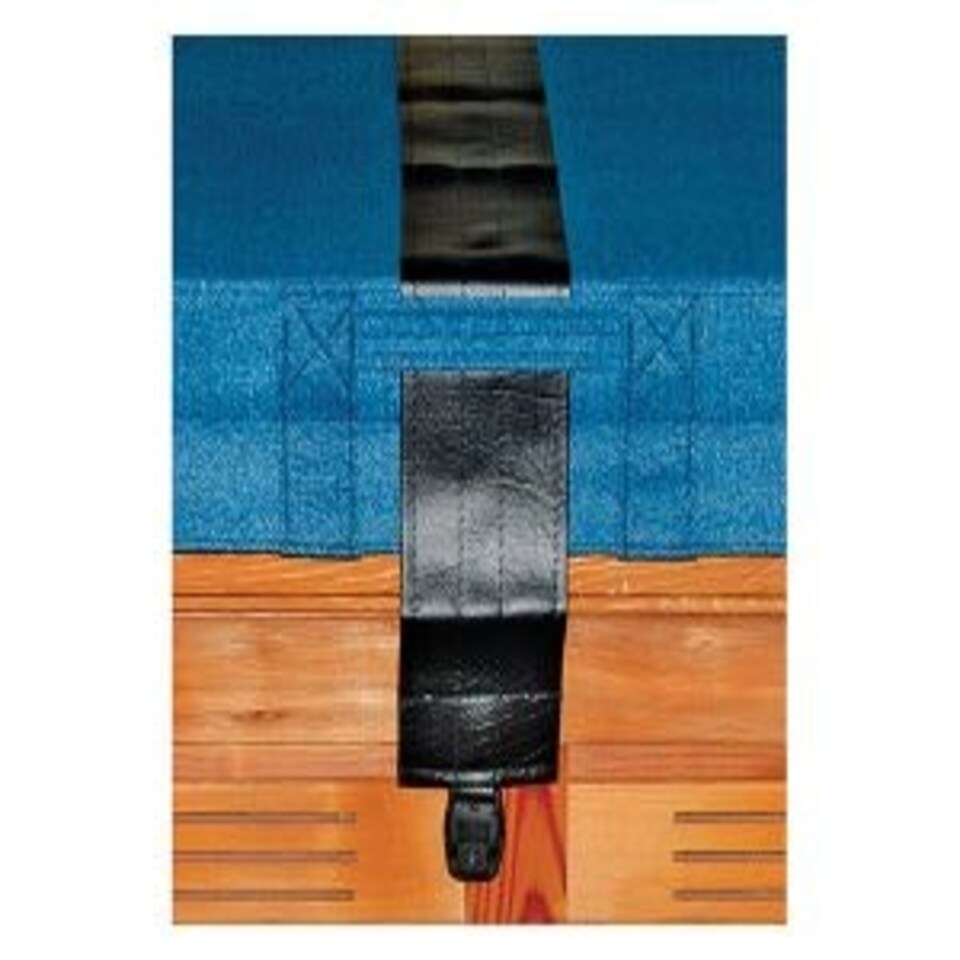 image 1 of Heavy Duty Straps SCHS90BK | Spa cover to 90" heavy duty strap black