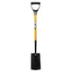 image 3 of JCB Professional Garden Border Spade, Carbon Steel Blade, Heavy-duty Contractor Tool JCBBS01