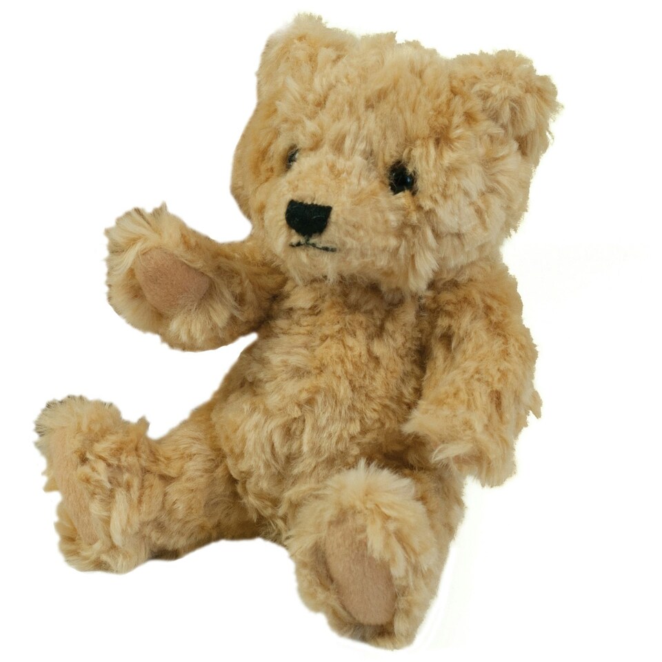 image 1 of Mumbles Classic Jointed Teddy Bear / Accessories - Mid Brown - S