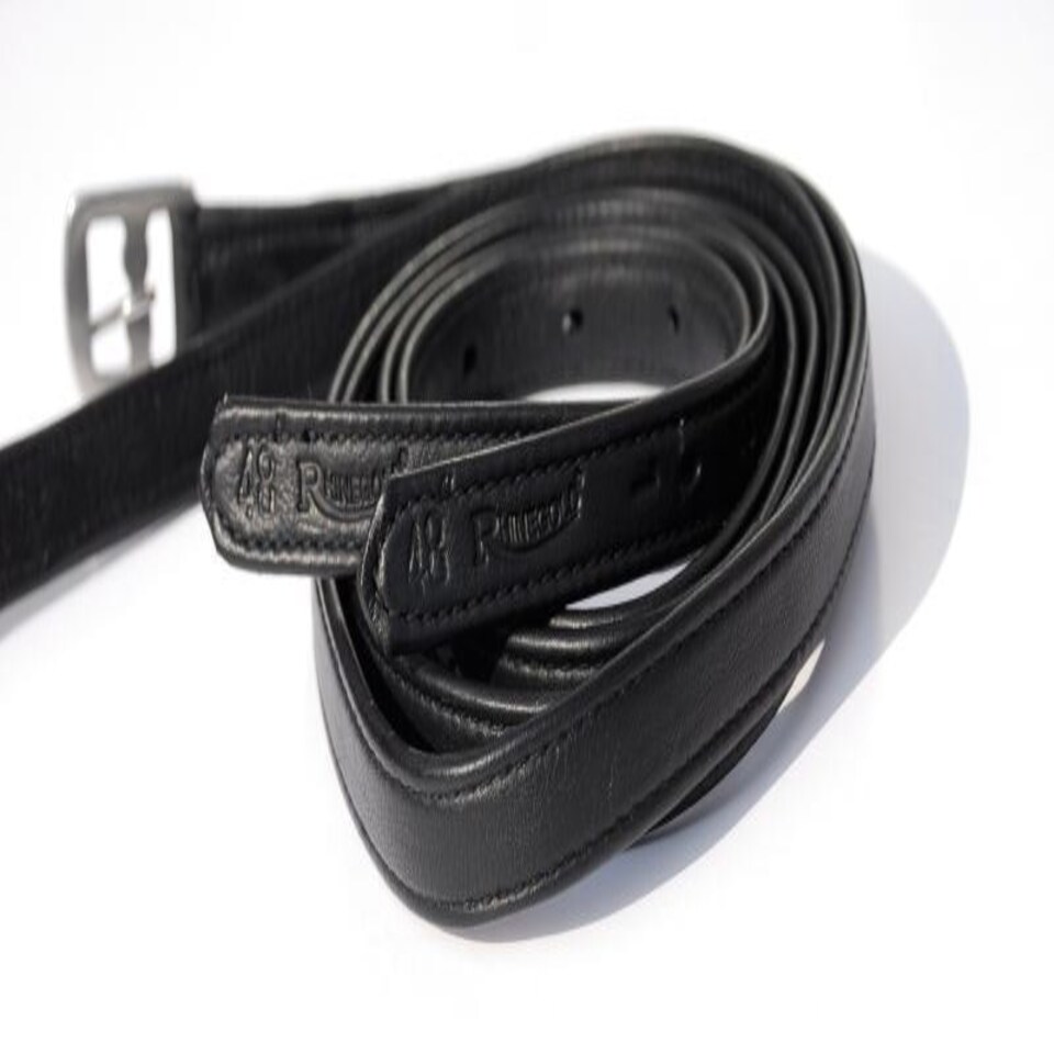 image 1 of Rhinegold Softee Leathers Black | Colour: Black
Size: 56 Inch