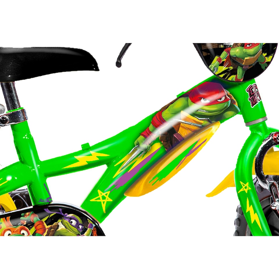 image 1 of Dino Kids Bike Teenage Mutant Ninja Turtles 12 inch Bicycle