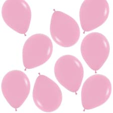 Fashion Solid Pink Biodegradable Mini Latex Balloons 13cm / 5 in - Pack of 100