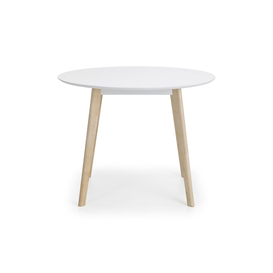image 1 of Casa Round Dining Table White/Oak