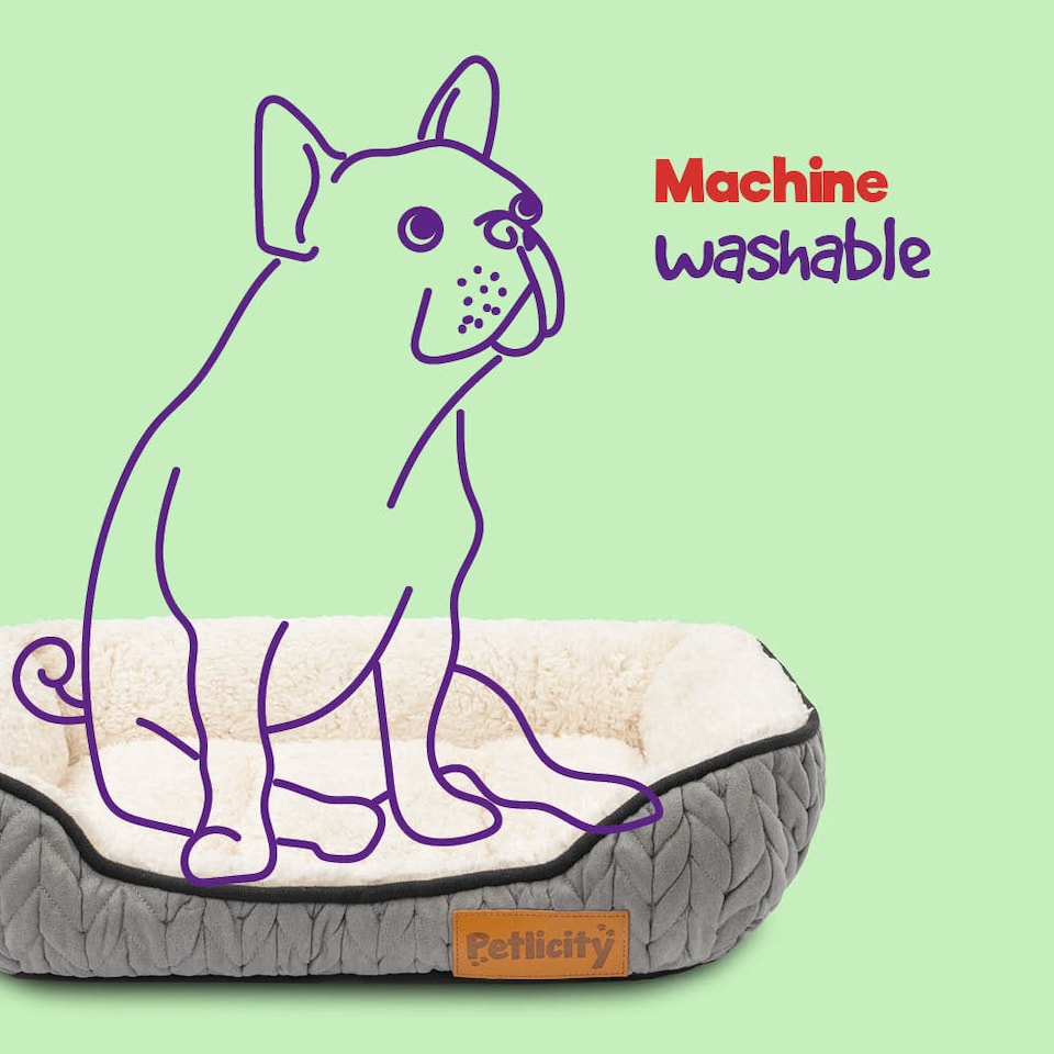 image 1 of Deluxe Pet Bed Small