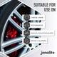 image 2 of Jenolite High Gloss Brake Caliper Paint - Green - 400ml -3-Pack