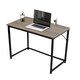 image 1 of House of Home Desk Computer PC Laptop Home Office Work desk 100cm, Study Brown Style | Black | Brown