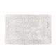 image 2 of Heavyweight Reversible Bath Mat Rug 53 x 85cm - White