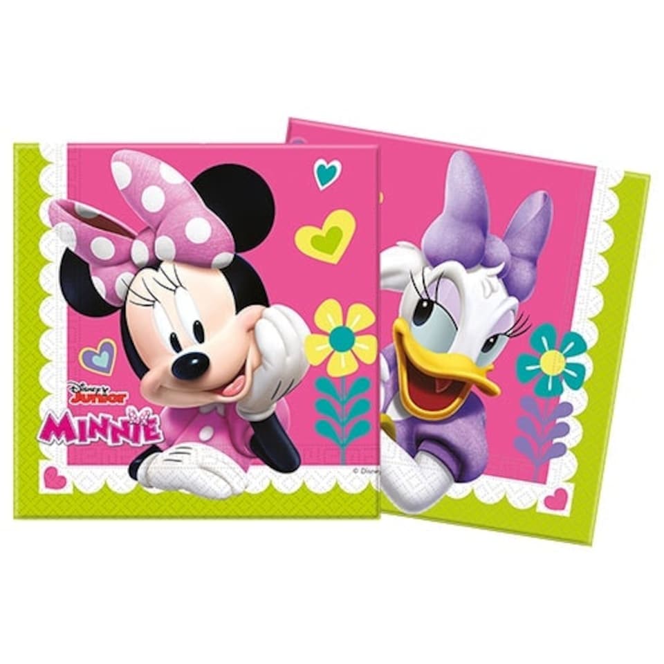 image 1 of Disney Minnie Mouse Luncheon Napkins 33cm 2Ply - Pack of 20