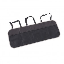 Oypla Universal 4 Mesh Pocket Hanging Car Boot Storage Organiser Tidy Black