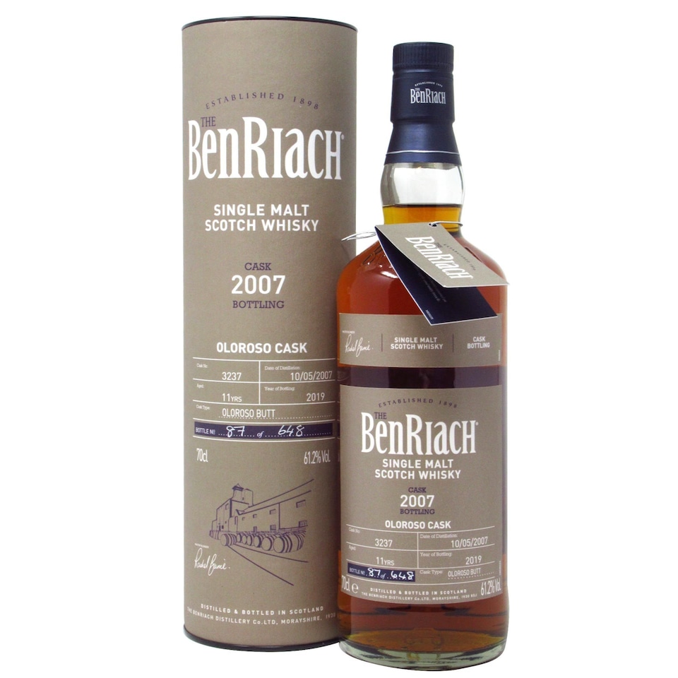 Benriach - Single Cask No. 3237 2007 11 year old Whisky