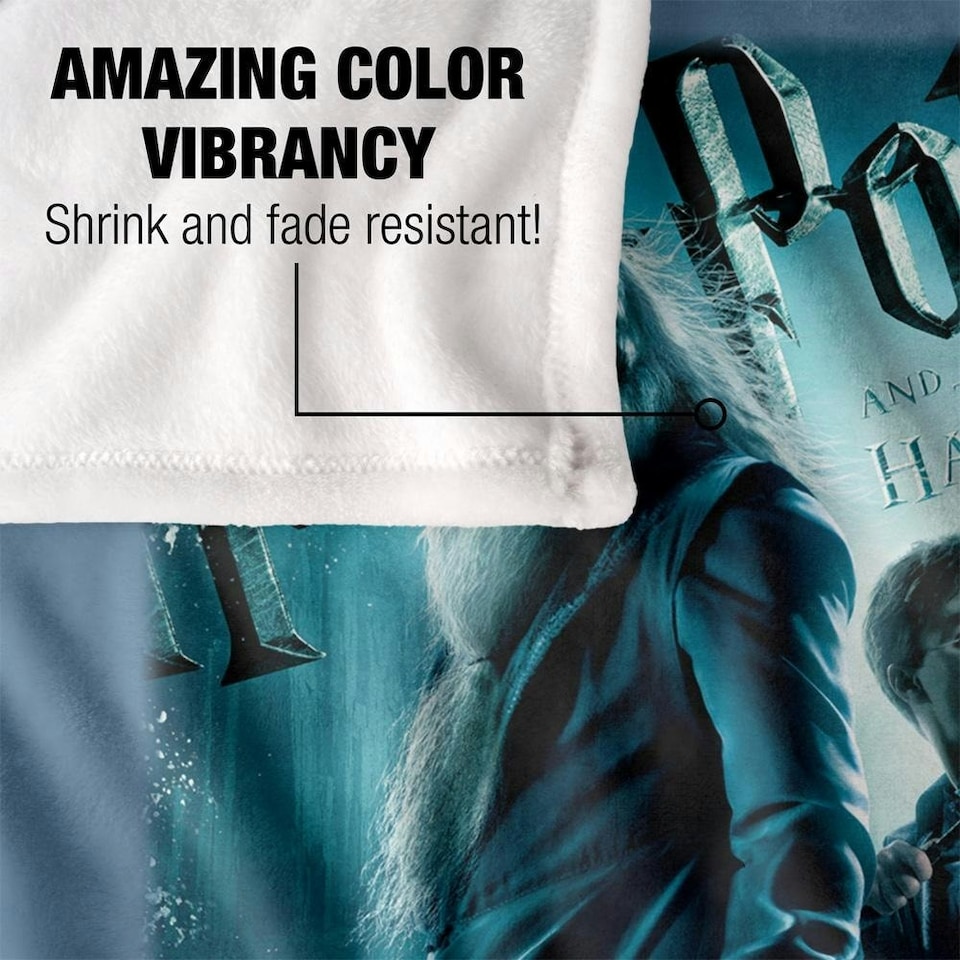 image 1 of Harry Potter And The Half-Blood Prince Movie Poster Blanket - Multicoloured - One Size