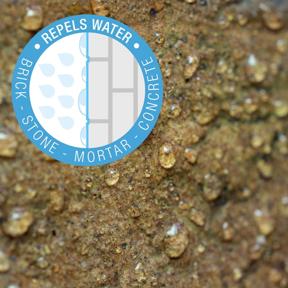 image 1 of Stormdry MAX (1L) - Enhanced Waterproofing, Crack-Bridging and Anti-Graffiti Protection for Brick, Masonry, Concrete, Stone, Metal