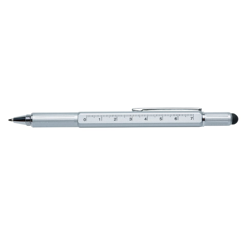image 1 of XD Collection 5 in 1 Aluminium Tool Pen - Grey - One Size