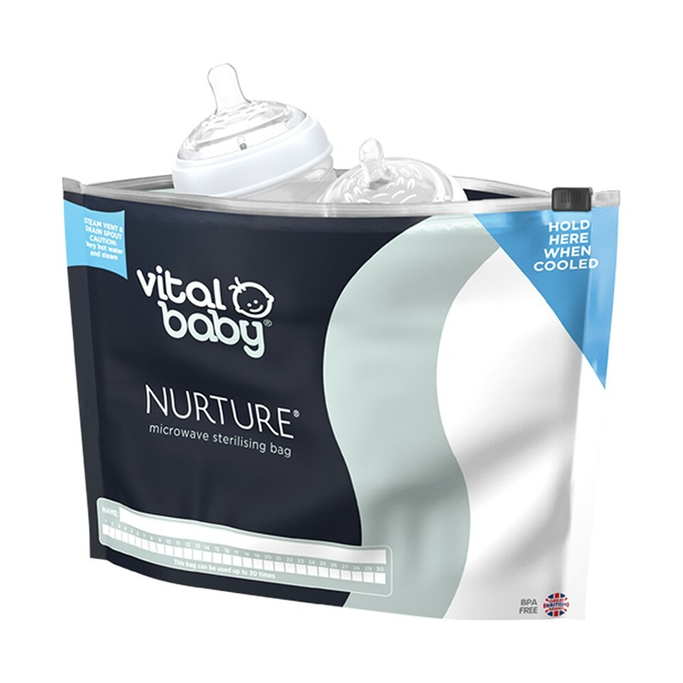 image 1 of Vital Baby Nurture microwave sterilising set