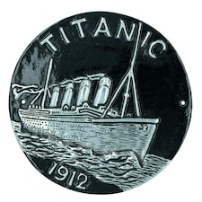 Titanic Aluminium Sign Plaque Door Wall House Gate Garden Cruise Ship Boat