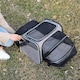 image 6 of Expandable Cat & Dog Carrier Bag - Airline Approved Pet Travel Bag with Mesh Windows - Soft-Sided Portable Cat Carrier