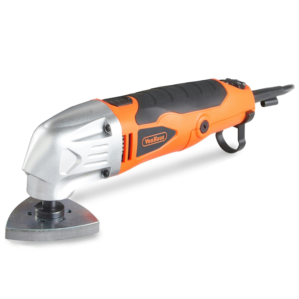 image 1 of VonHaus 280W Oscillating Multitool with Sanding Pads and Carry Case