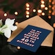 image 4 of To Much Older Brother 40 Year Old For Him Funny 40th Birthday Card