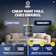 image 5 of ENVY All-in-One Paint - High Coverage Multi Surface Paint for Walls, Wood & Furniture  - Sage Green - 1L - Matt