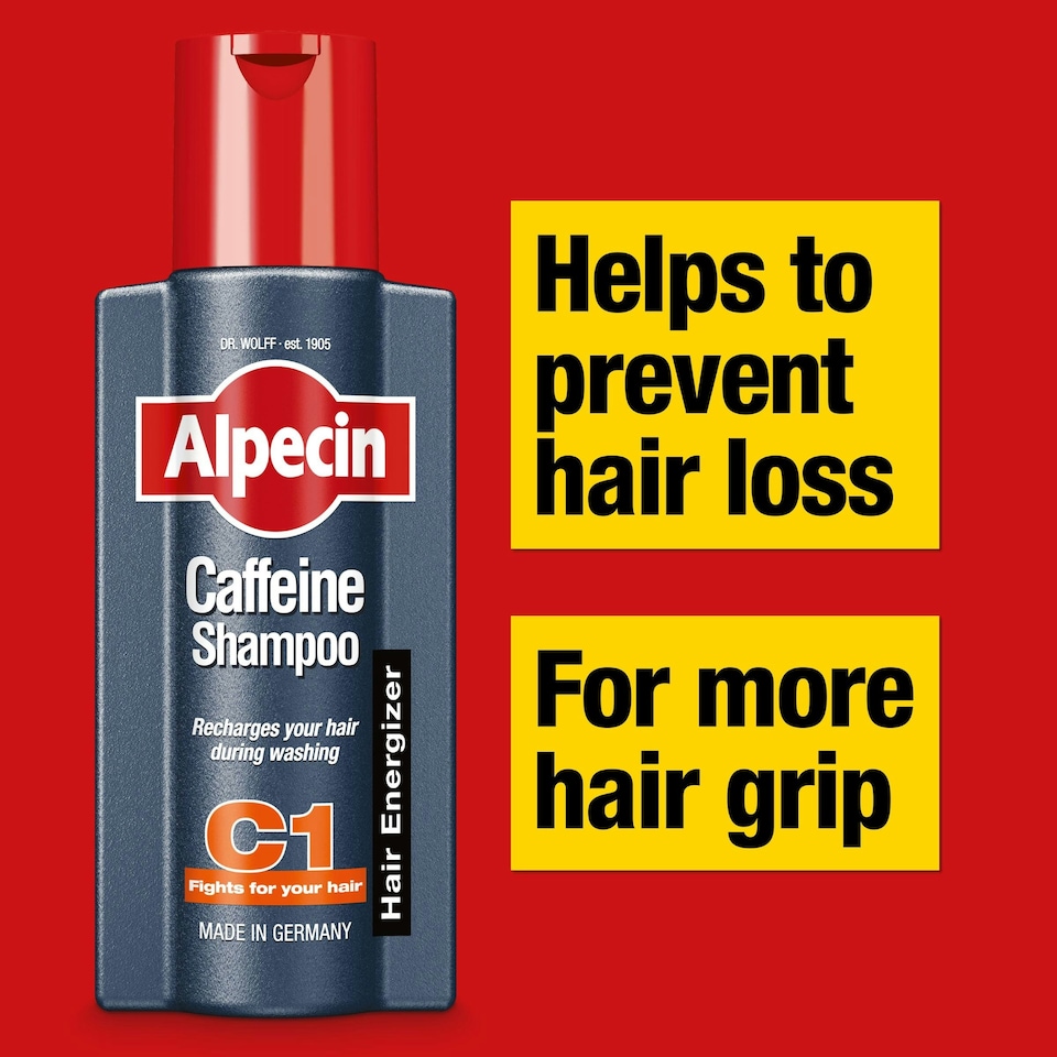 image 1 of Alpecin Caffeine Shampoo C1 250 ml (Pack of 3)