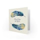 image 2 of Feather Set Watercolour Paint Yellow Thank You Card