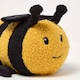 image 4 of Homescapes Yellow Bee Door Stopper, Decorative Fabric Door Stop