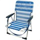 image 2 of Beach Chair Aktive Foldable Blue 44 x 72 x 35 cm (4 Units) N/A