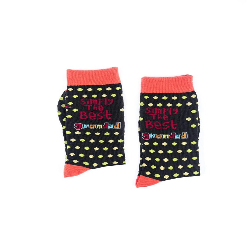 image 1 of Simply The Best Grandad Socks Multi