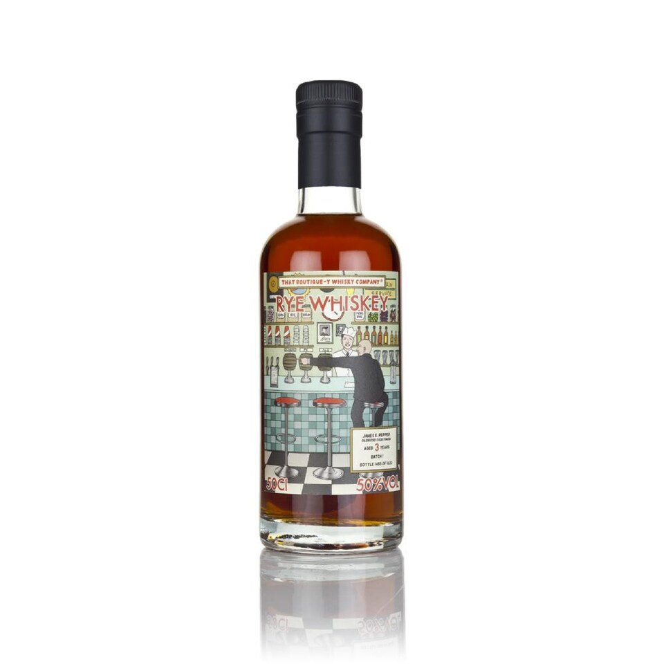 image 1 of James E Pepper - That Boutique-Y Rye Company Batch No. 1 Rye 3 year old Whiskey