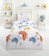 image 1 of PH My World Polycotton Reversible Duvet Cover Set With Pillowcase | Multi | Double