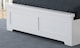 image 6 of 5ft King Size 4 drawer storage, Solid,strong,white painted wood bed frame.Wooden bedstead | White | King
