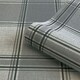 image 3 of Belgravia Giorgio Checked Wallpaper - Silver - One Size Silver